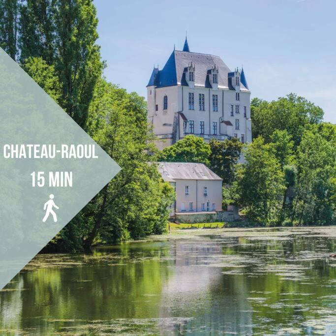 Le Voltaire • Proche Gare • Moderne Villa Châteauroux Exteriör bild